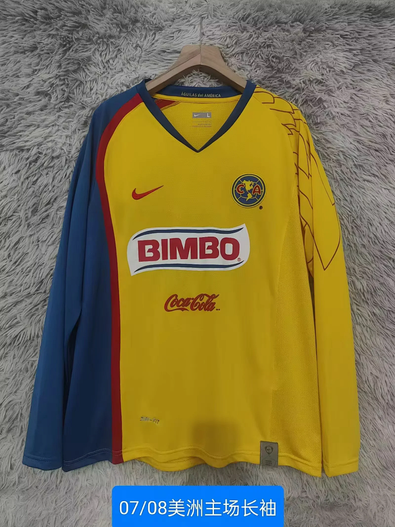 Retro America 2007/08 Home Long Sleeve Jersey