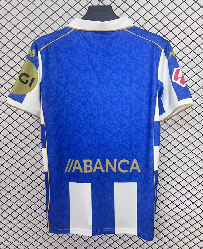 25-26 Deportivo de La Coruna home soccer jersey