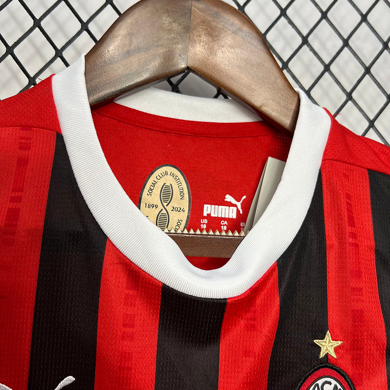 24-25 AC Milan home kid kit