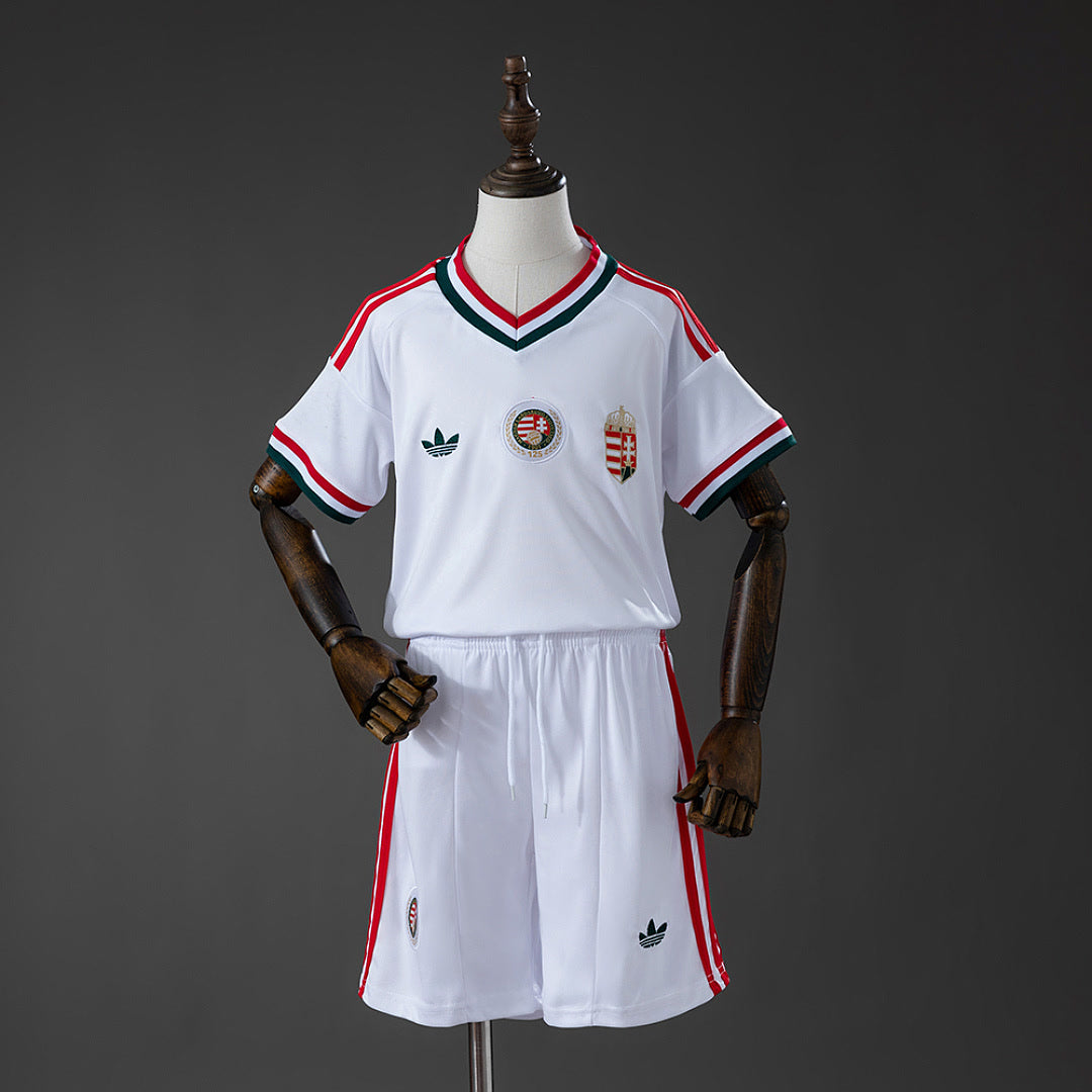Hungary 2026 World Cup Away Kids Kit Jersey SIZE 16-28