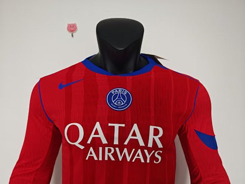25-26 Paris Third Long Sleeve Player Version S-3XL — Jsonwang 26/27