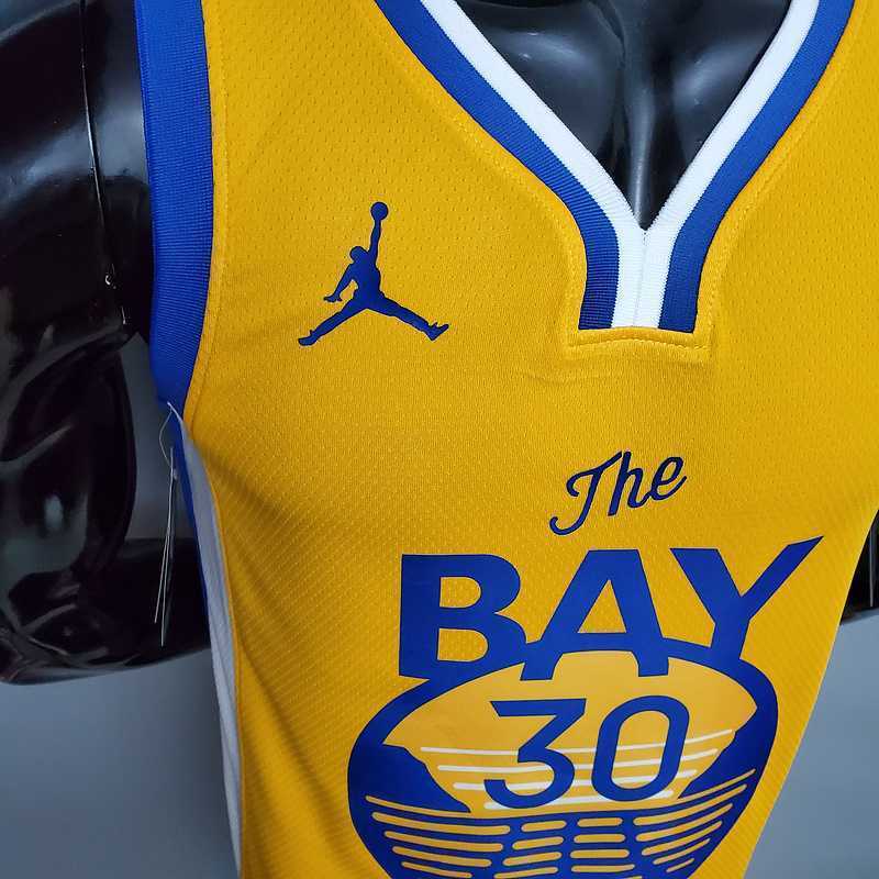New CURRY#30 Golden State Warriors yellow