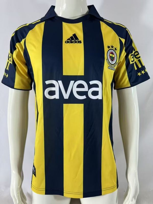 08-09 Fenerbahce home retro jersey