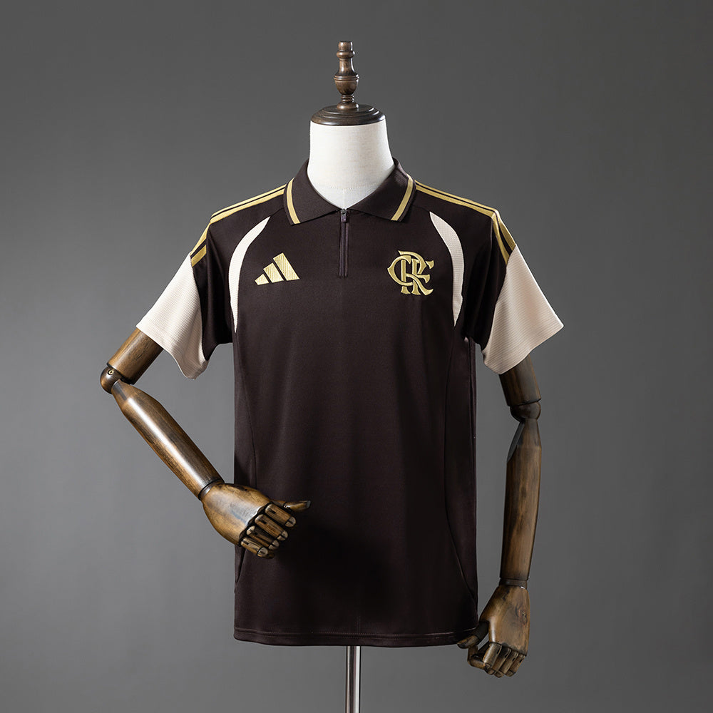 Flamengo 26/27 Training POLO - Brown S-4XL