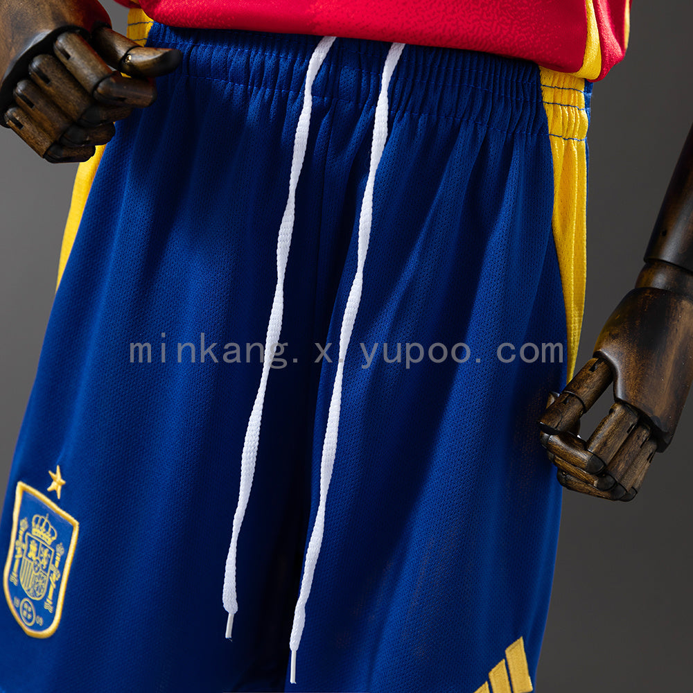 Spain 2024 Home Full kids kit Jersey SIZE 16-28