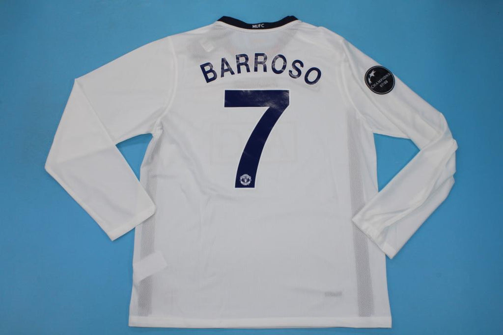 MAN U 08-09 UCL FINAL Manga larga — Club Retro