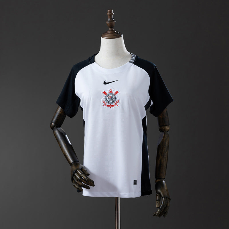25-26 Corinthians Home Woman Jersey S-2XL