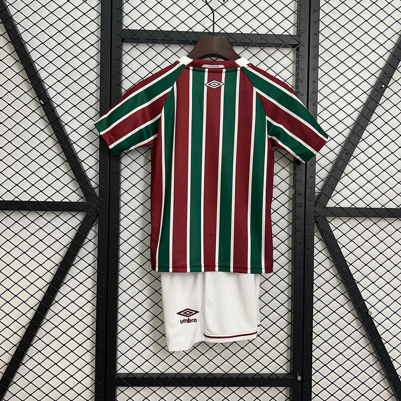 25-26 Fluminense home kid kit size: 16-28