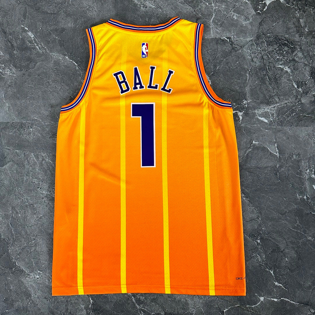 Season 2026 Charlotte Hornets Yellow No. 1 BALL