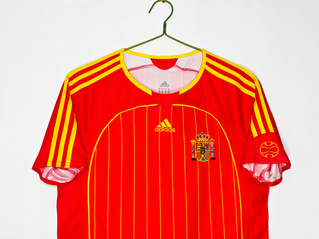 Retro Spain 2006 Home Soccer Jersey S-2XL