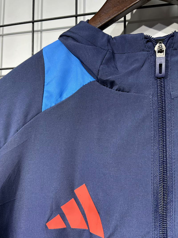 25-26 Universidad de Chile blue windbreaker