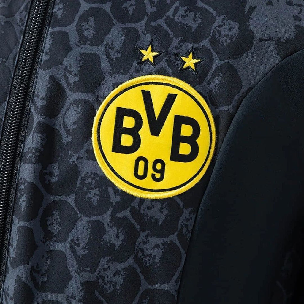 Dortmund 2025/26 Black Reversible Jacket Windbreaker S-XXL