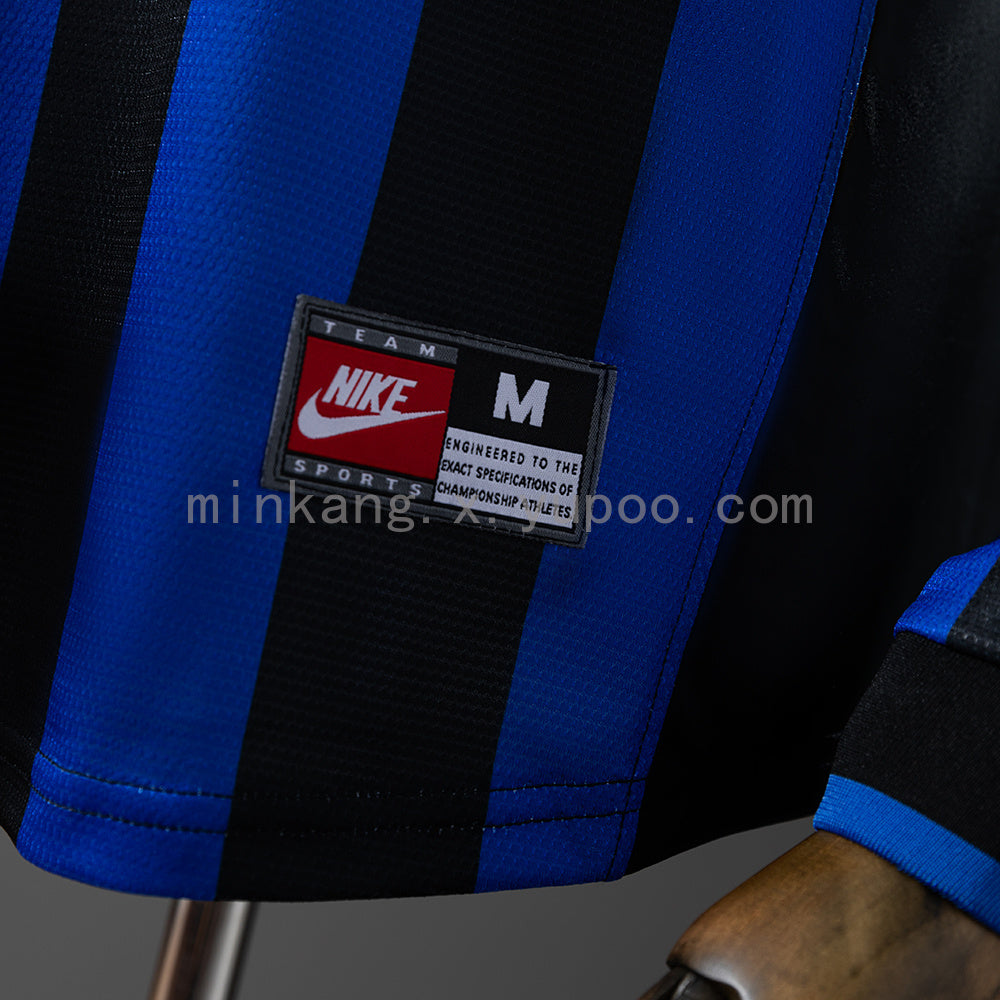 1998 models long-sleeved retro Inter