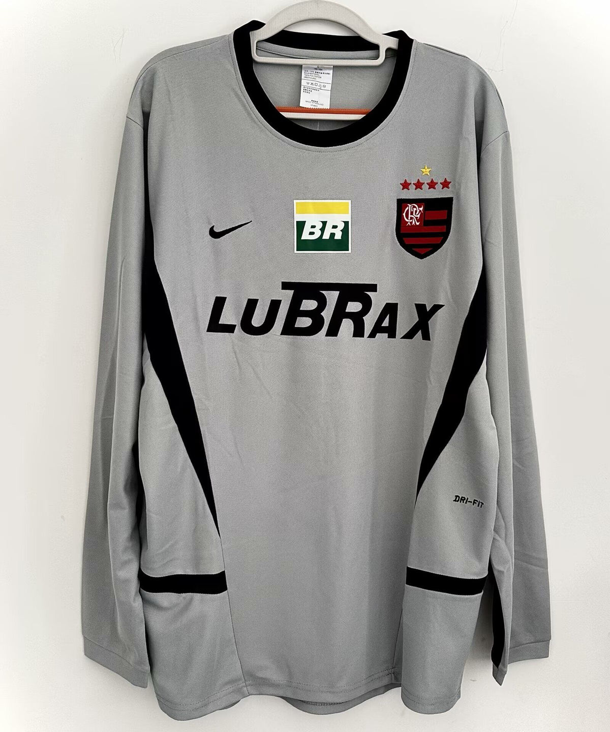 FLAMENGO 02-03 GK Manga larga — Club Retro