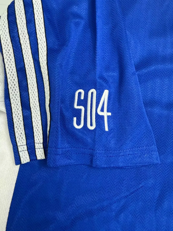 98-00 Schalke 04 home retro soccer jersey size S-2XL