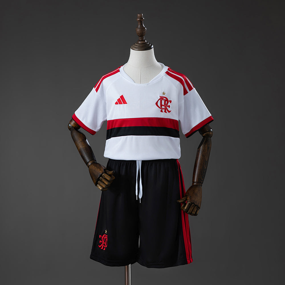 Flamengo 26/27 Away Kids Kit Jersey Size 16-28
