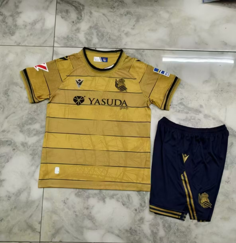 24-25 Real Sociedad Away Kid kit