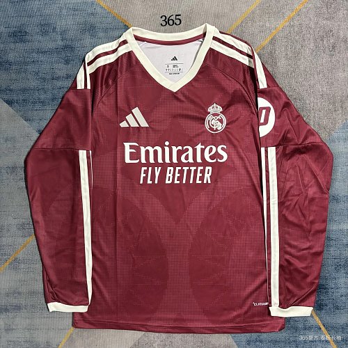 26-27 Real Madrid Third Long Sleeve S-4XL — Jsonwang 26/27