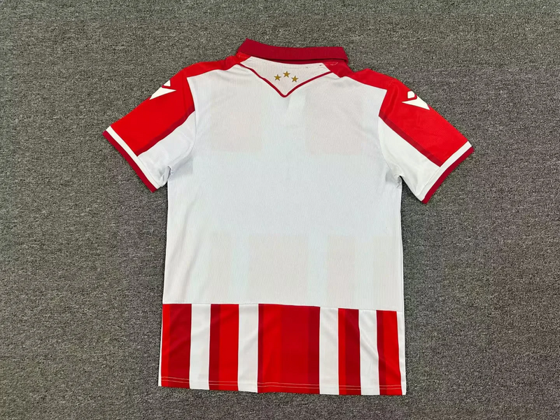 25-26 Red Star Belgrade home soccer jersey