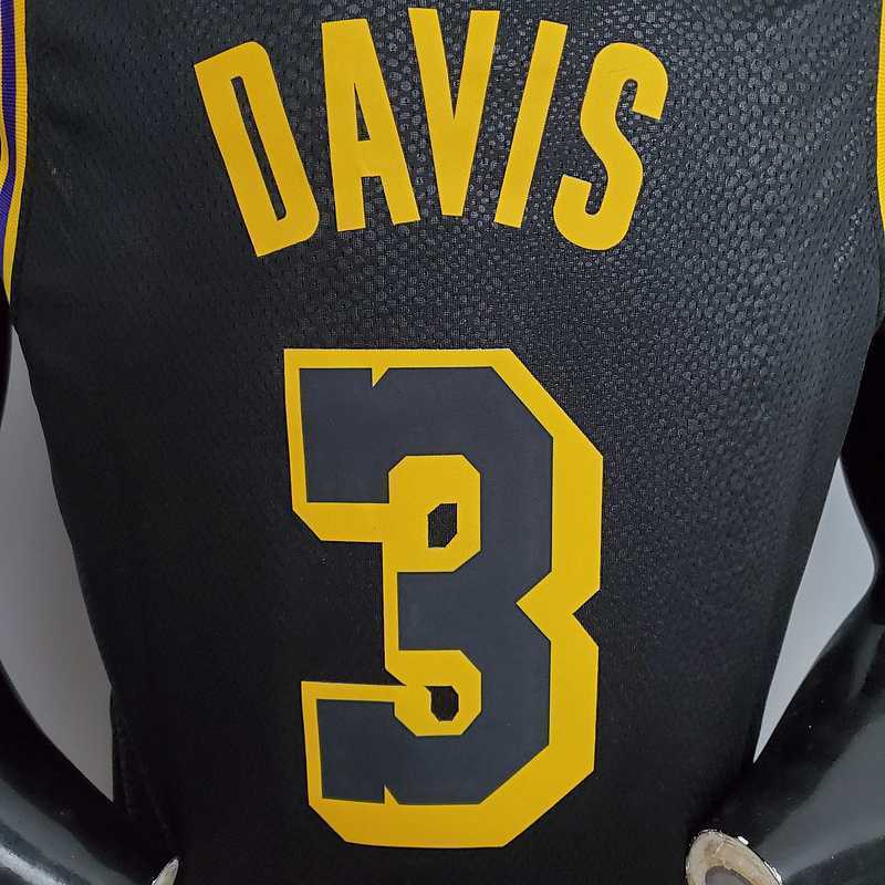 DAVIS #3 Lakers black