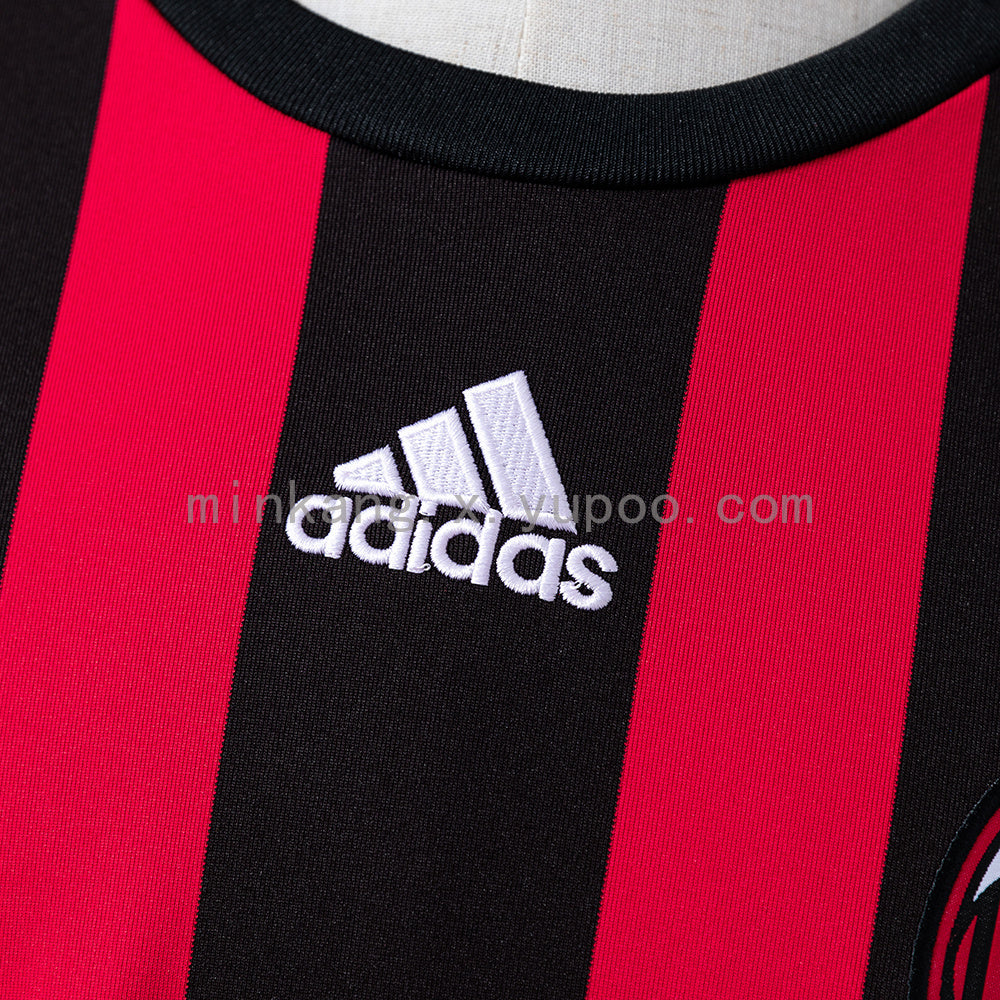 Retro long sleeve AC Milan 08/09 Home S-XXL