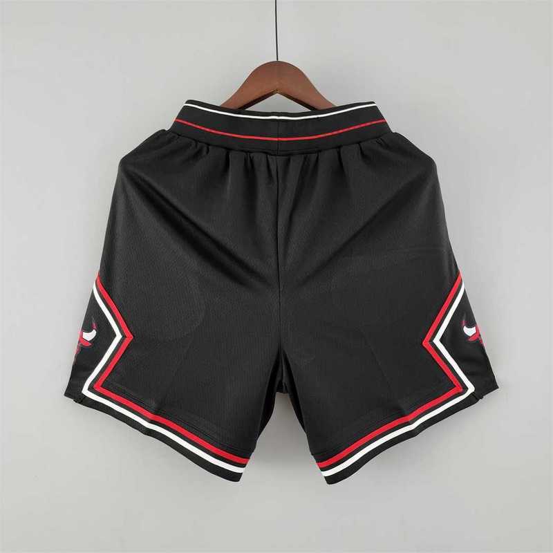 Chicago Bulls black NBA shorts