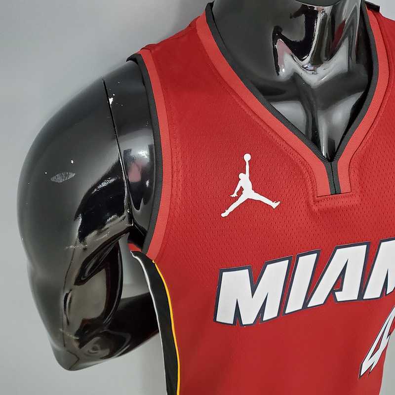 New Miami Heat Jordan OLADIPO#4 Burgundy