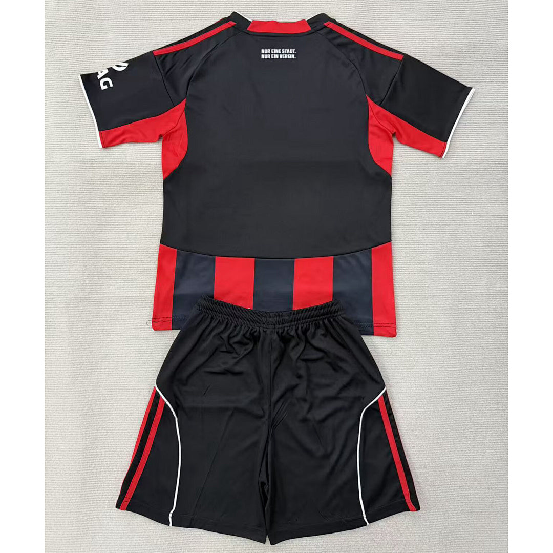 Eintracht Frankfurt 2025/26 Home Kids Kit