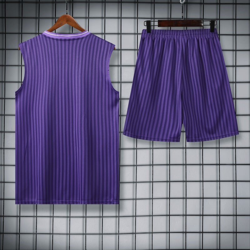 25-26 Real Madrid Purple Vest Suit