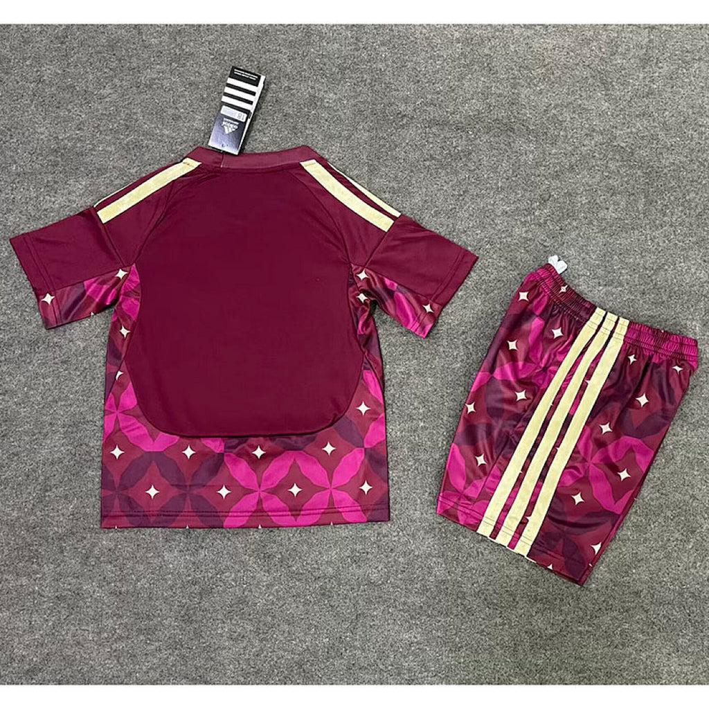 Italy 2026 World Cup Red Goalkeeper kids Soccer jersey Size 16-28