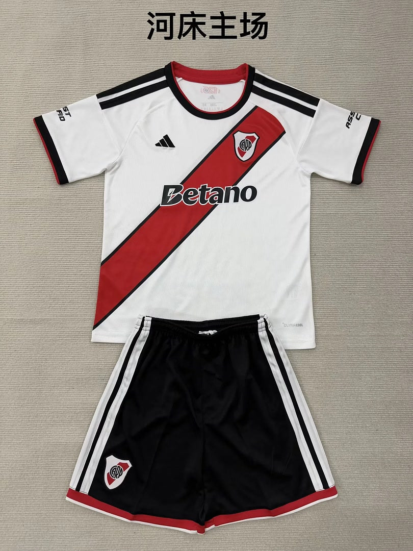 River plate 2026/27 Home Kid Kit jersey size 16-28