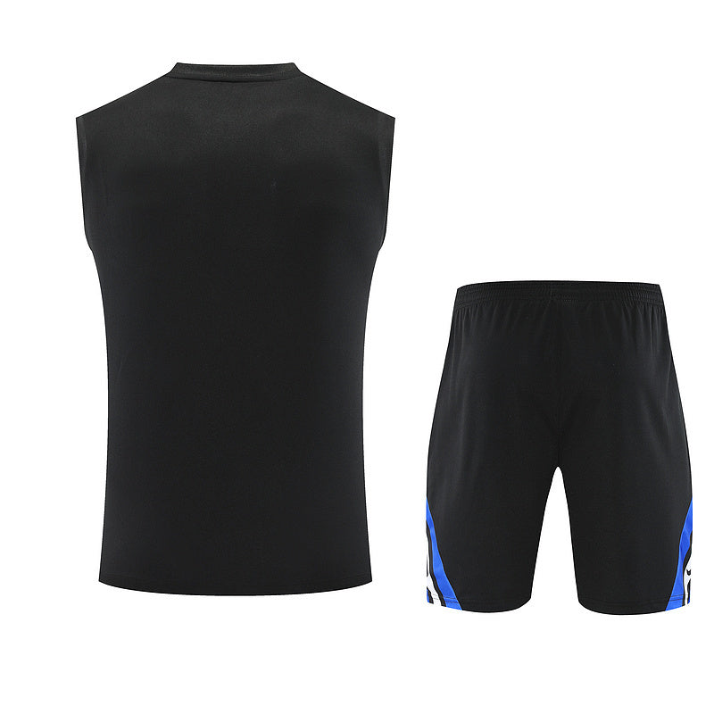 25-26 INT Black Vest suit