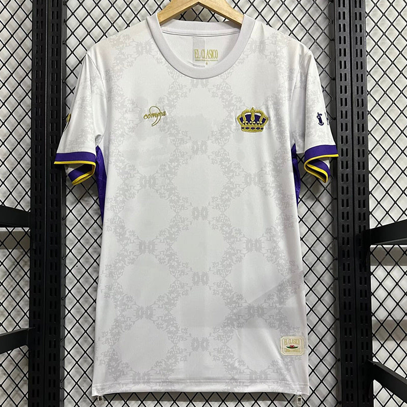 24-25 Real Madrid Joint Model White Jersey