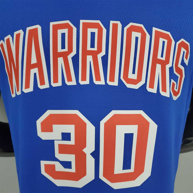 CURRY#30 75th Anniversary Warriors Blue