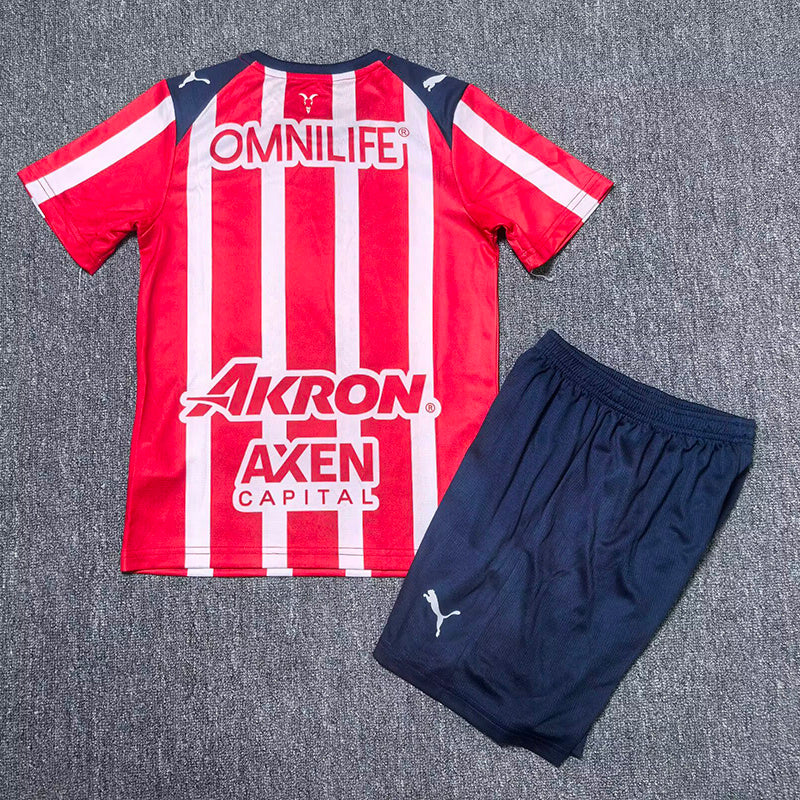 25-26 Chivas home kid kit