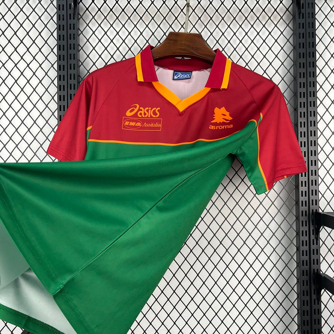Retro AS Roma 1995/96 Pre-Match Jersey Size S-2XL