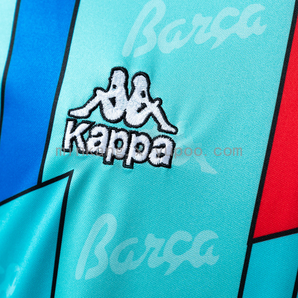Barcelona 95/97 Away Long Sleeve Retro Jersey S-XXL