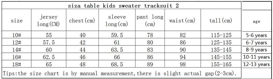 Kids Spain 2026 White Long sleeve Jacket Suit Size #10-18