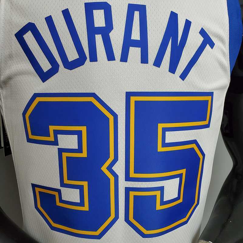 Retro version DURANT#35 Golden State Warriors white