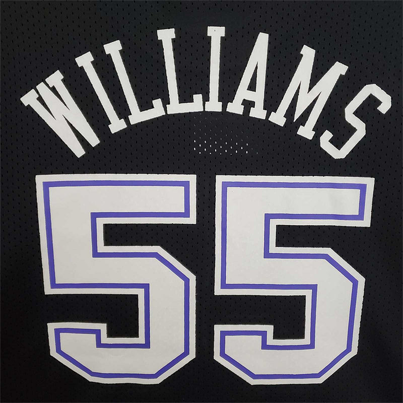 Mitchellness Kings No. 55 White Chocolate Williams Retro Mesh Short Sleeve