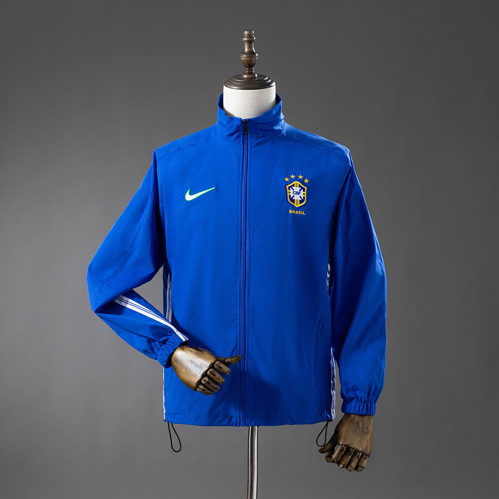 Brazil 1998 Windbreaker - Blue S-XXL