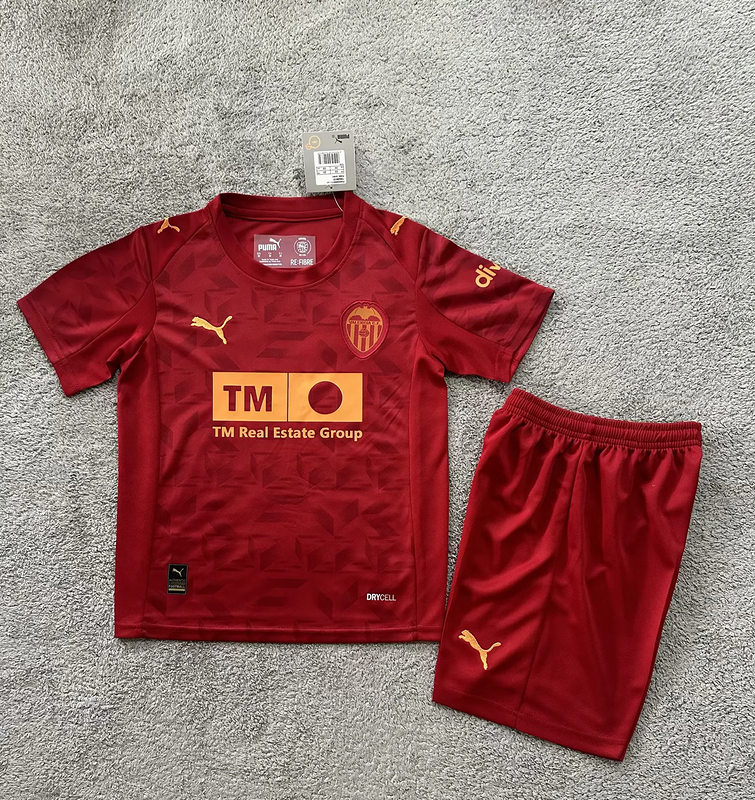 25-26 Valencia away kid kit