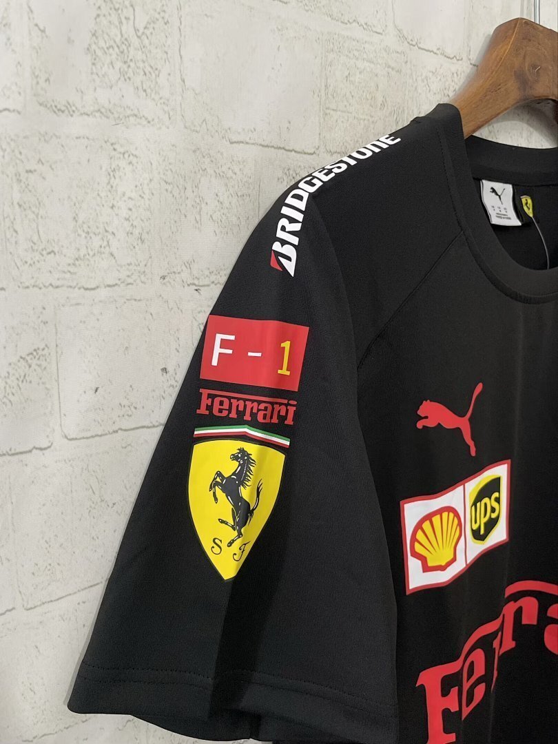 Ferrari 2025 black F1 shirt S-3XL
