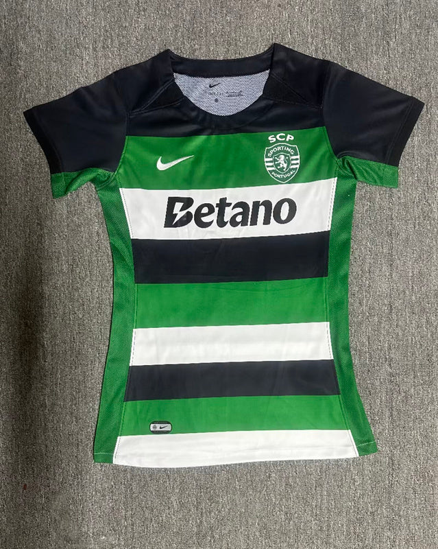 24-25 Sporting Lisbon home woman jersey