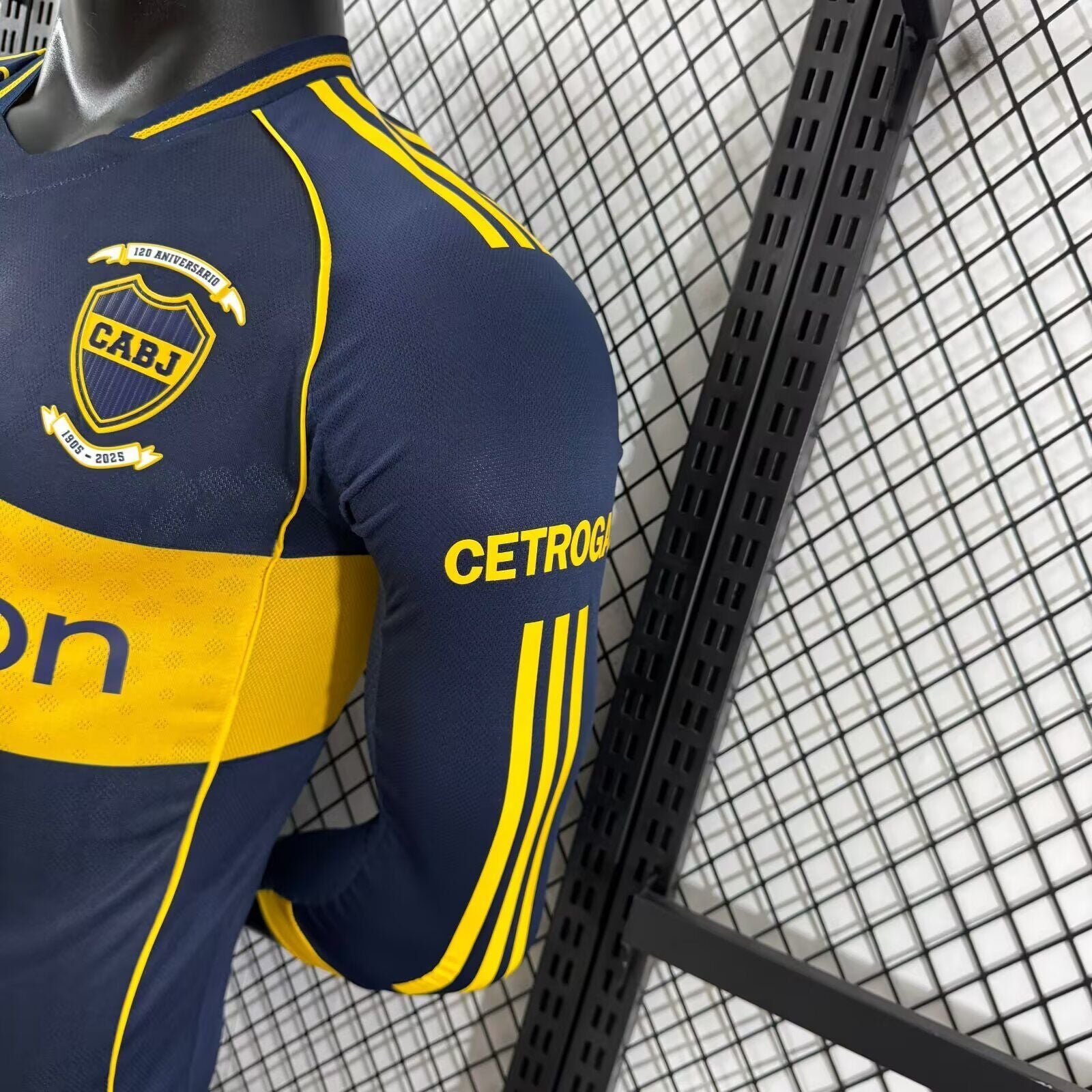 BOCA Manga larga Version autentica/jugador — LPF AFA Argentina