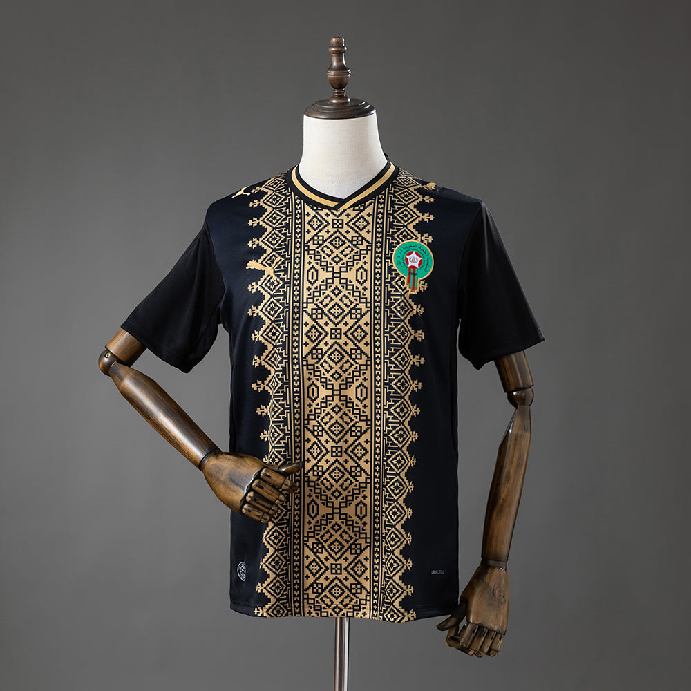 Morocco 2026 Special Edition Black Jersey S-4XL