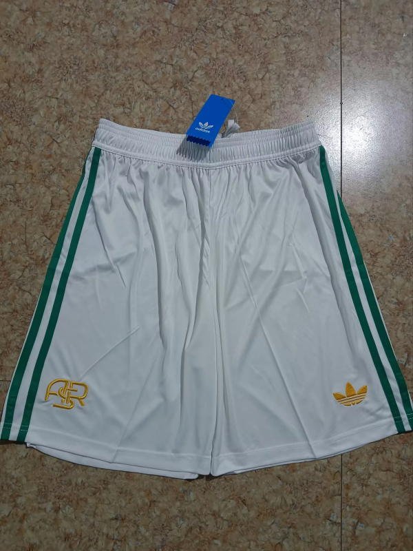 Pantalon Corto de Futbol #25-26 Roma Third Away Shorts — Zhang199