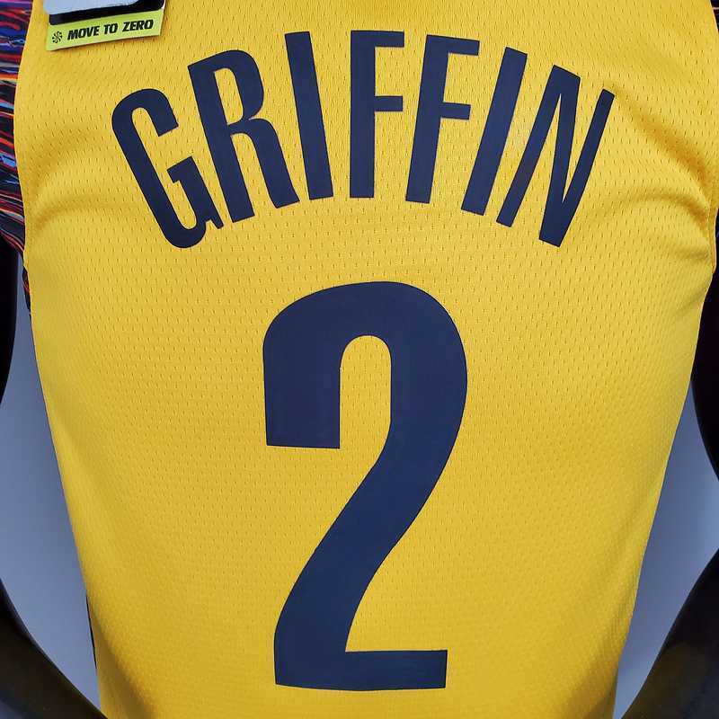 GRIFFIN#2 Brooklyn Nets Commemorative Edition Yellow