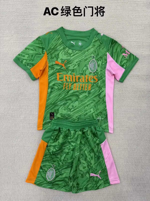 25-26 ACM Green goalkeeper kid kit