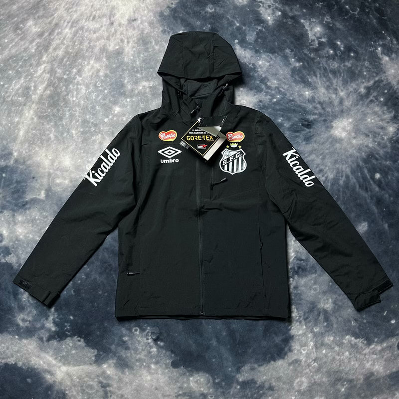 25-26 Santos black windbreaker